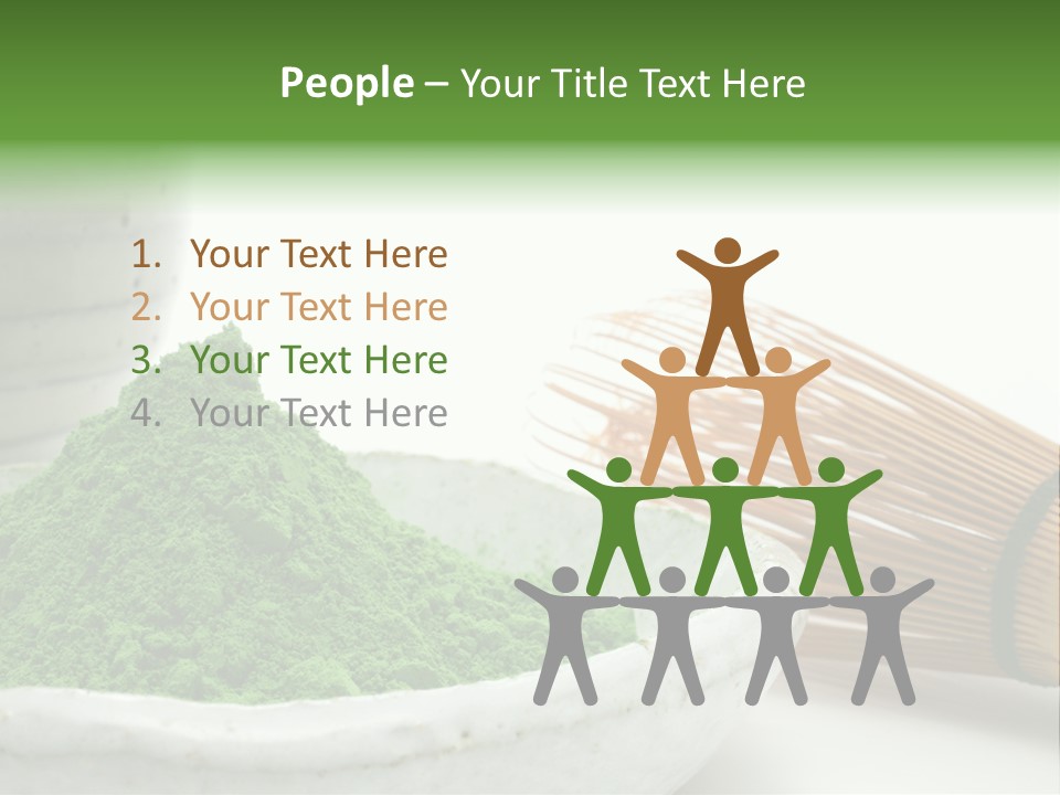 Green Beverage Culture PowerPoint Template