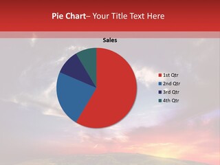 Desolate Sunlight Park PowerPoint Template