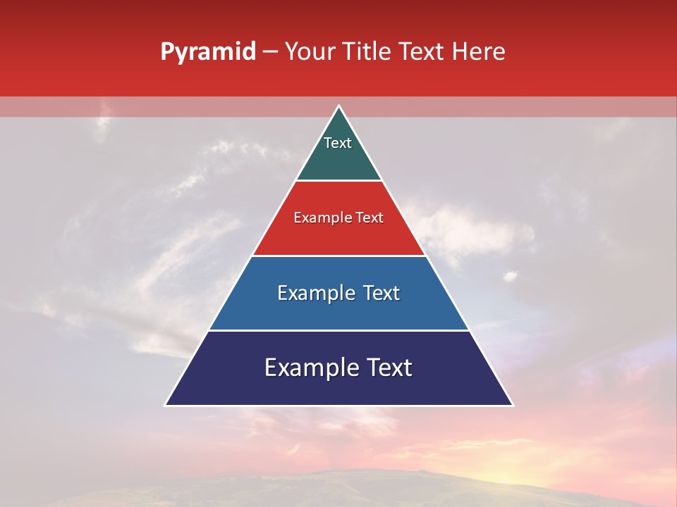 Desolate Sunlight Park PowerPoint Template
