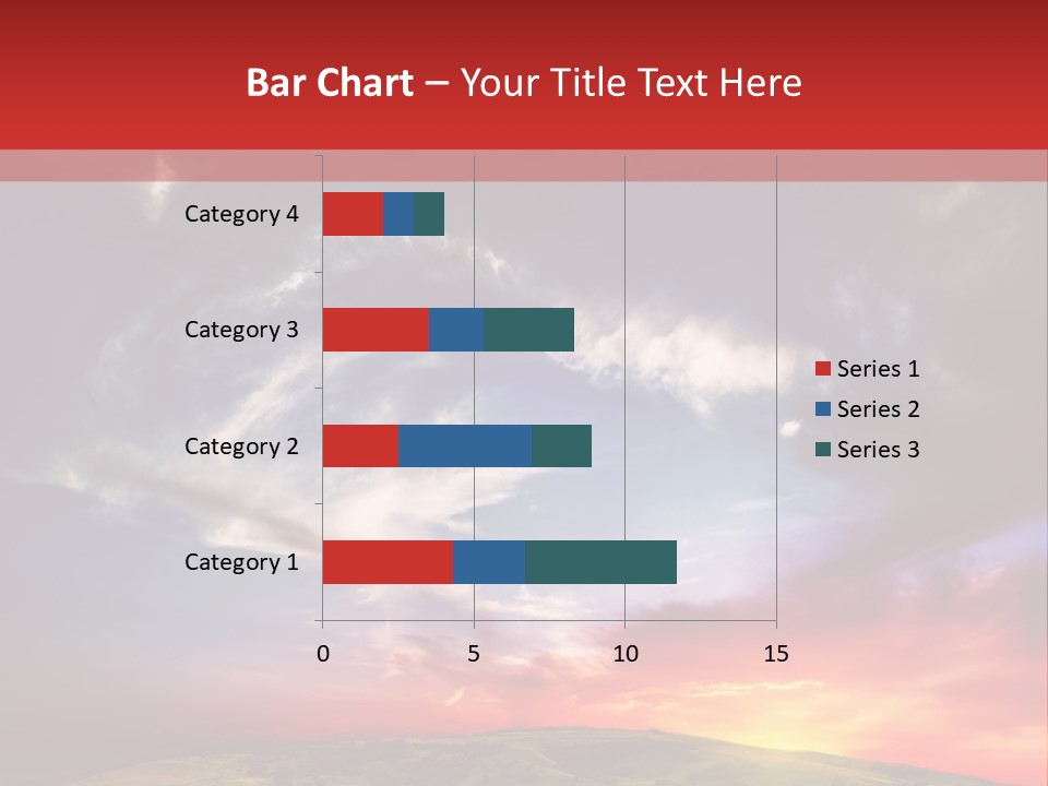 Desolate Sunlight Park PowerPoint Template