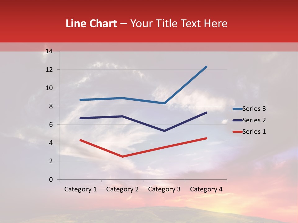 Desolate Sunlight Park PowerPoint Template