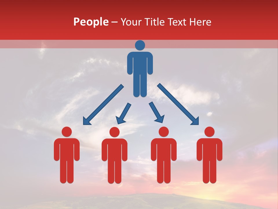 Desolate Sunlight Park PowerPoint Template