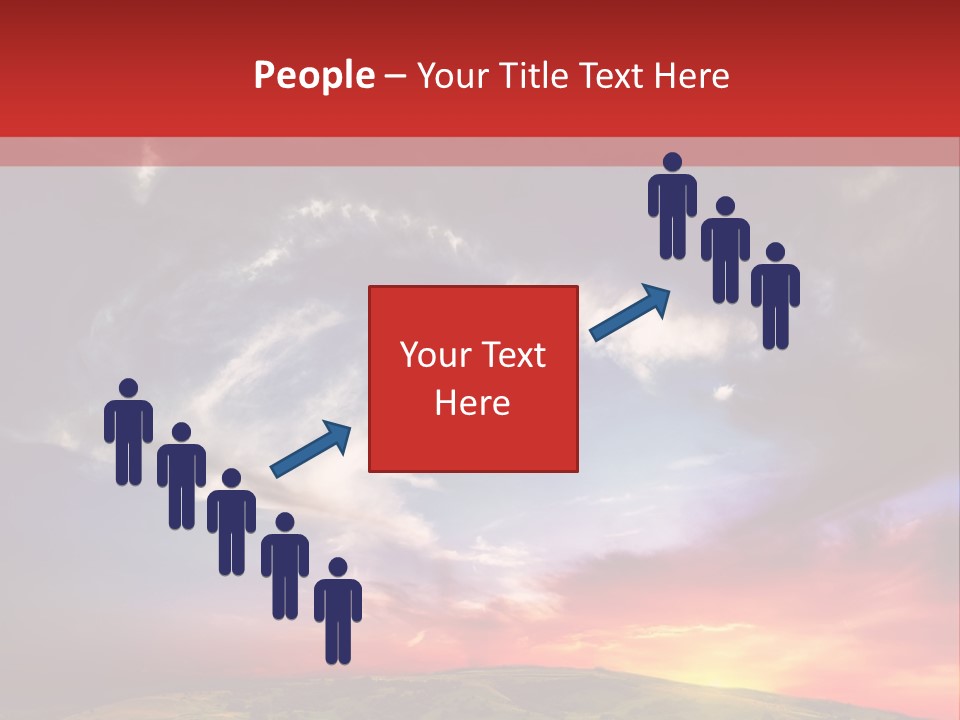 Desolate Sunlight Park PowerPoint Template