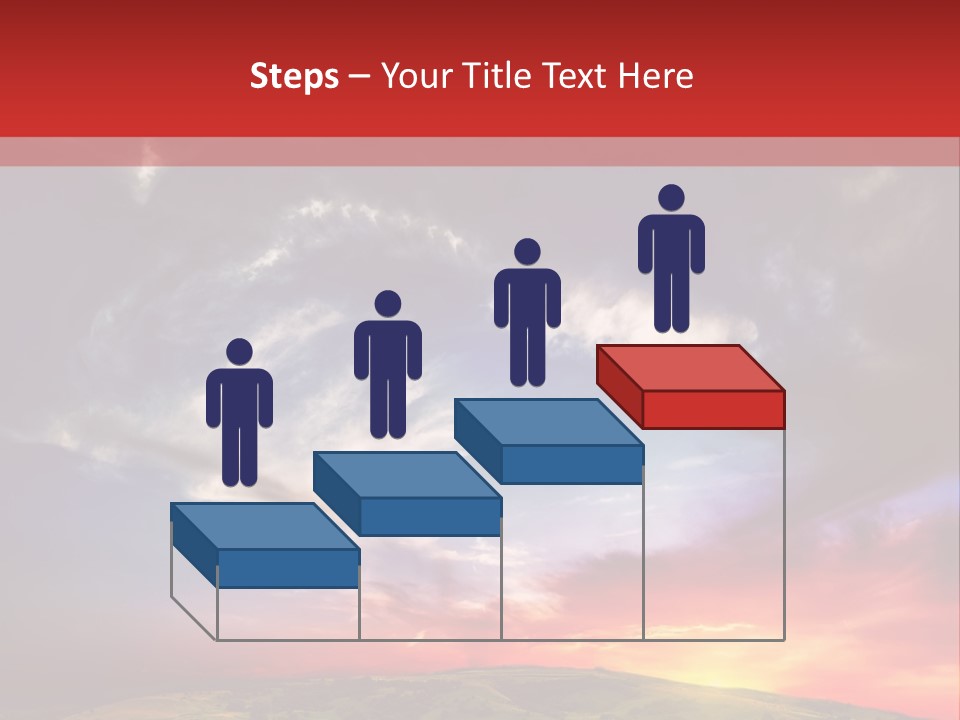 Desolate Sunlight Park PowerPoint Template