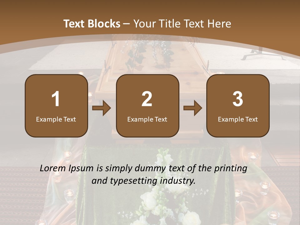 Crying Eternity Dignity PowerPoint Template