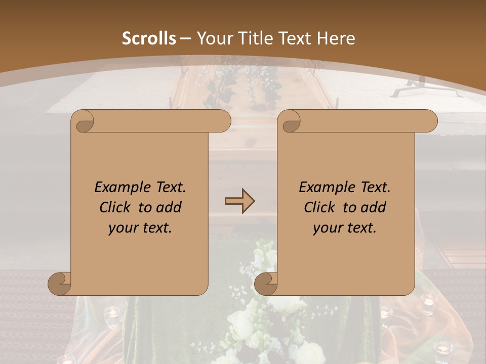 Crying Eternity Dignity PowerPoint Template