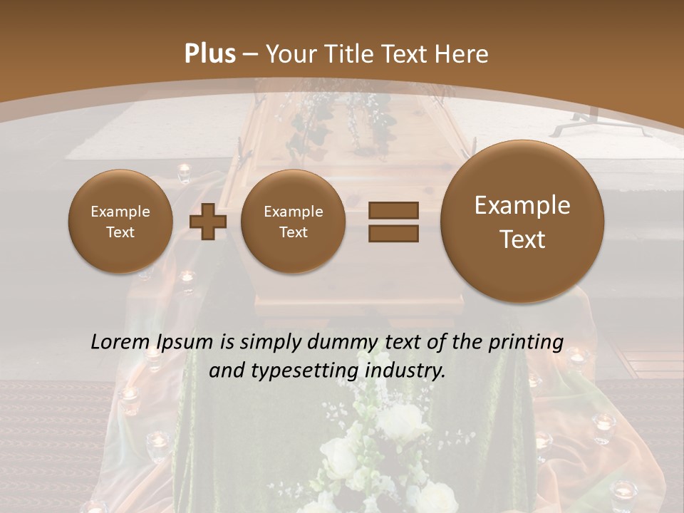 Crying Eternity Dignity PowerPoint Template
