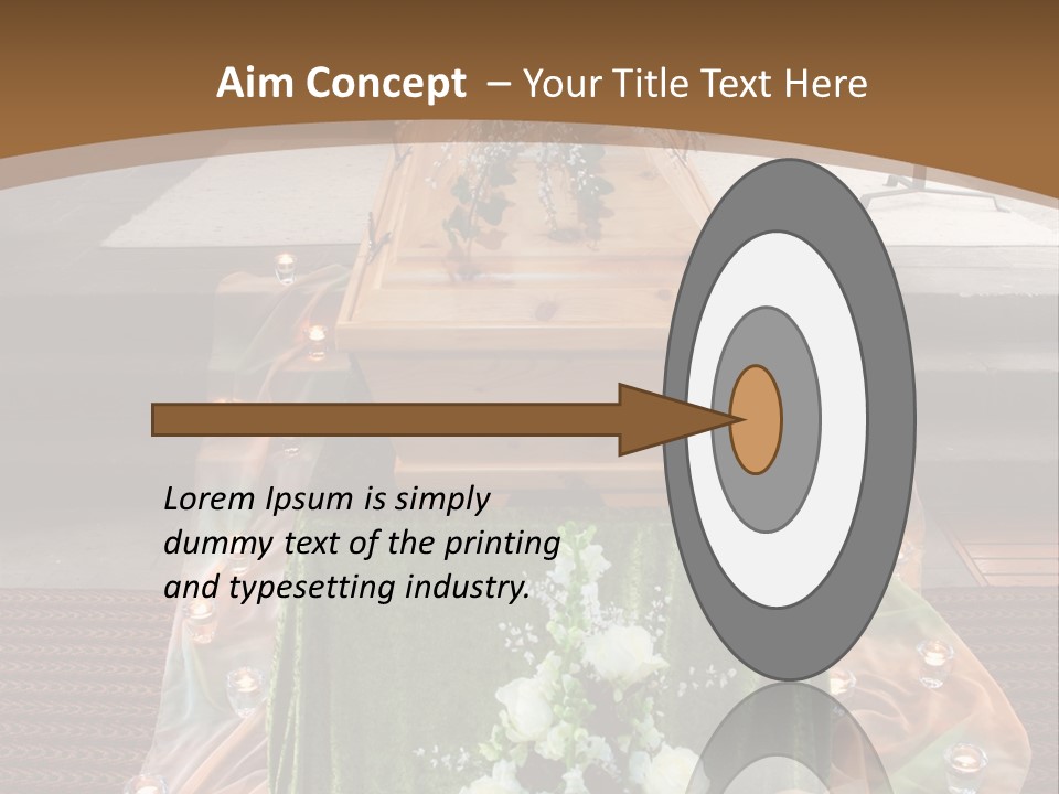 Crying Eternity Dignity PowerPoint Template