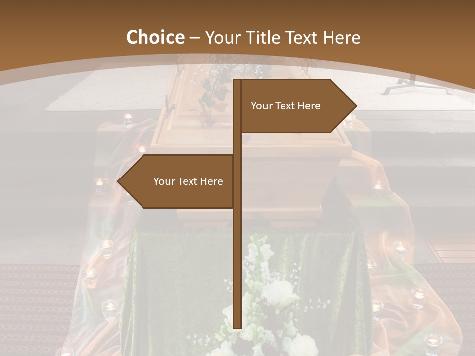 Crying Eternity Dignity PowerPoint Template