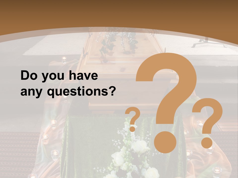 Crying Eternity Dignity PowerPoint Template