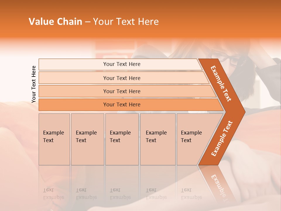 Female Sensual Stress PowerPoint Template