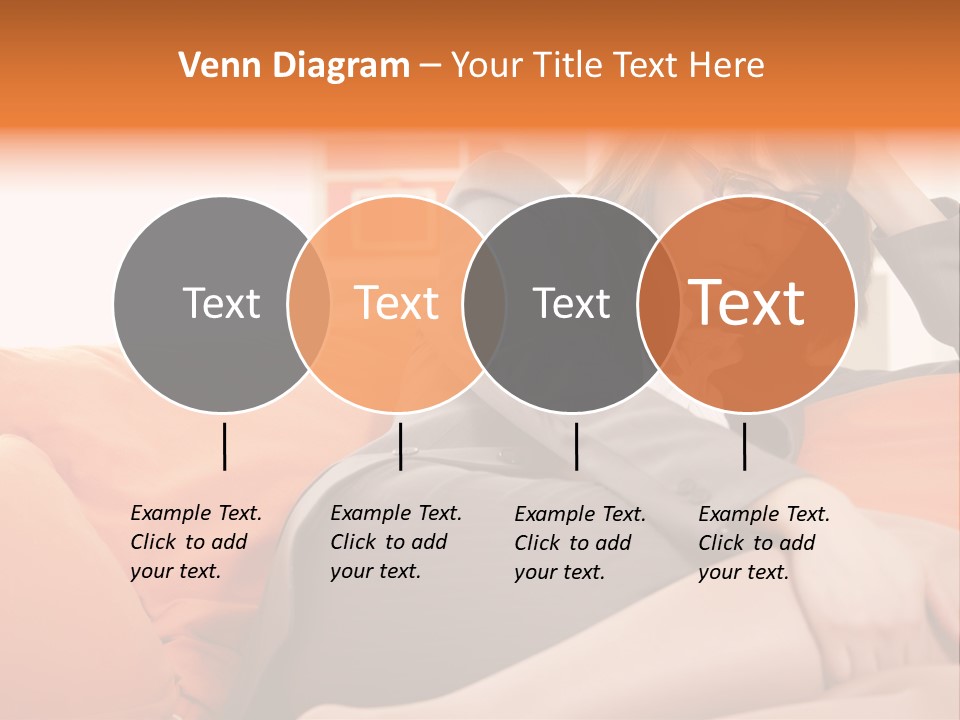 Female Sensual Stress PowerPoint Template
