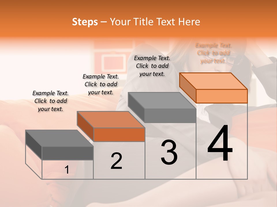 Female Sensual Stress PowerPoint Template