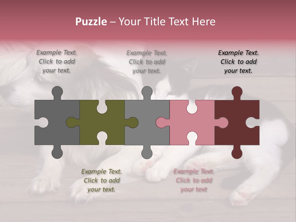 Couple Sweet Small PowerPoint Template