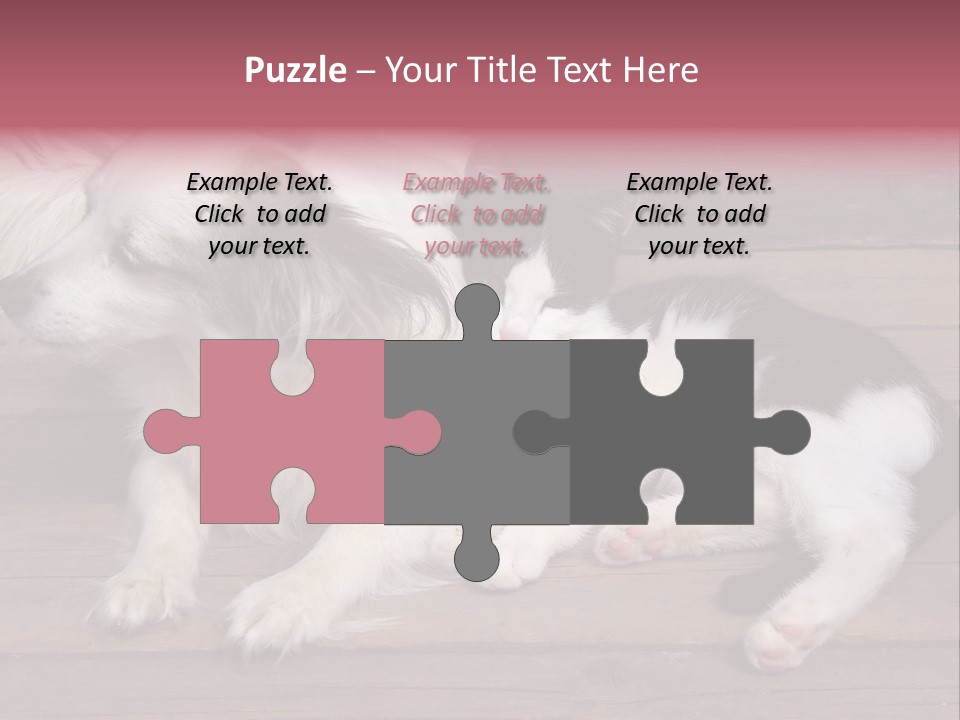 Couple Sweet Small PowerPoint Template