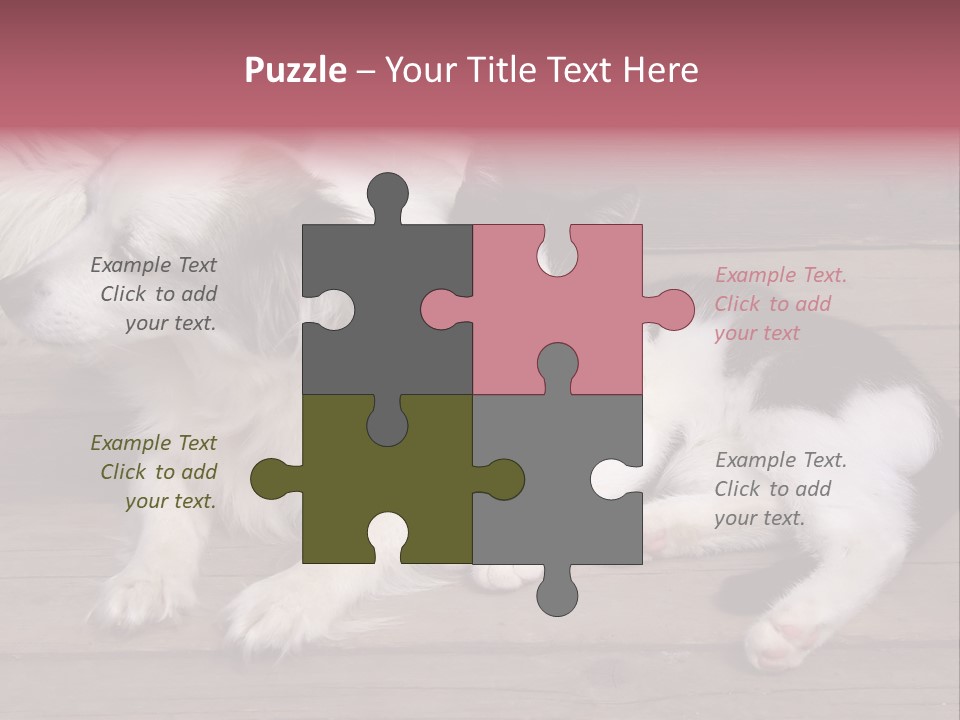 Couple Sweet Small PowerPoint Template