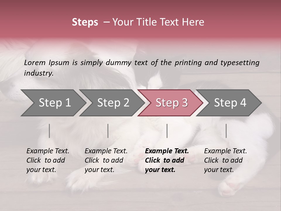 Couple Sweet Small PowerPoint Template