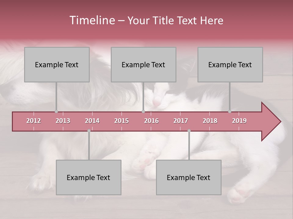 Couple Sweet Small PowerPoint Template