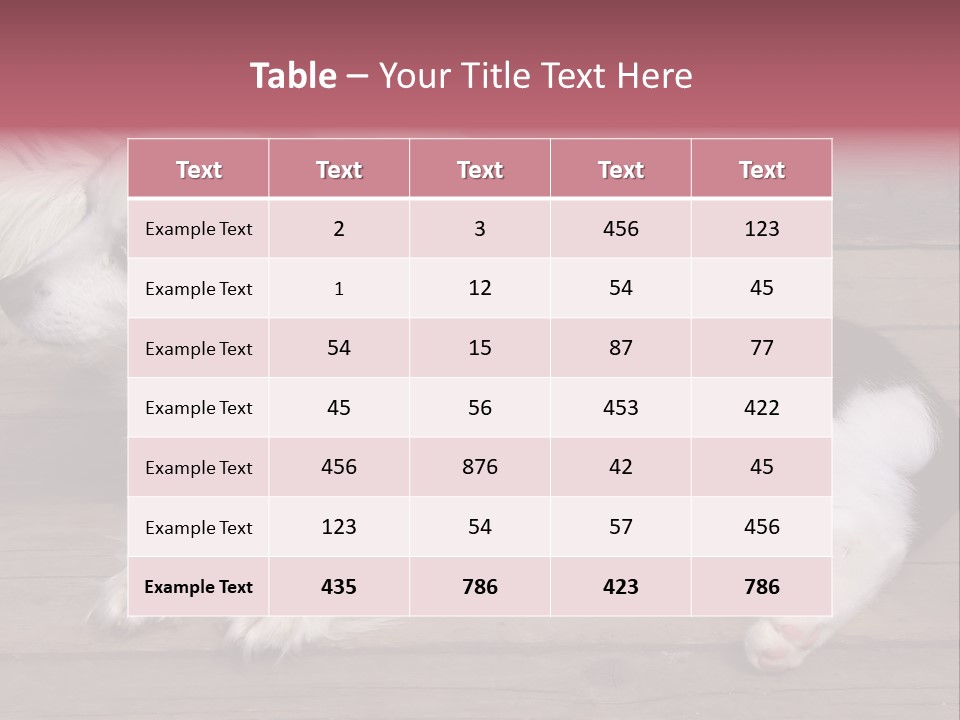 Couple Sweet Small PowerPoint Template