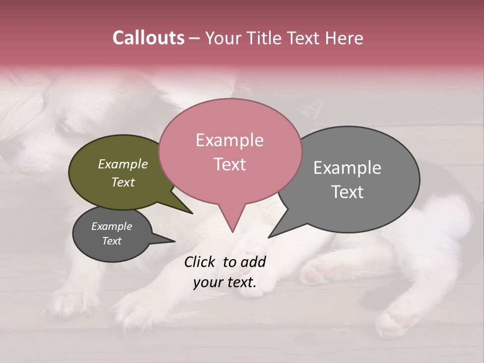 Couple Sweet Small PowerPoint Template