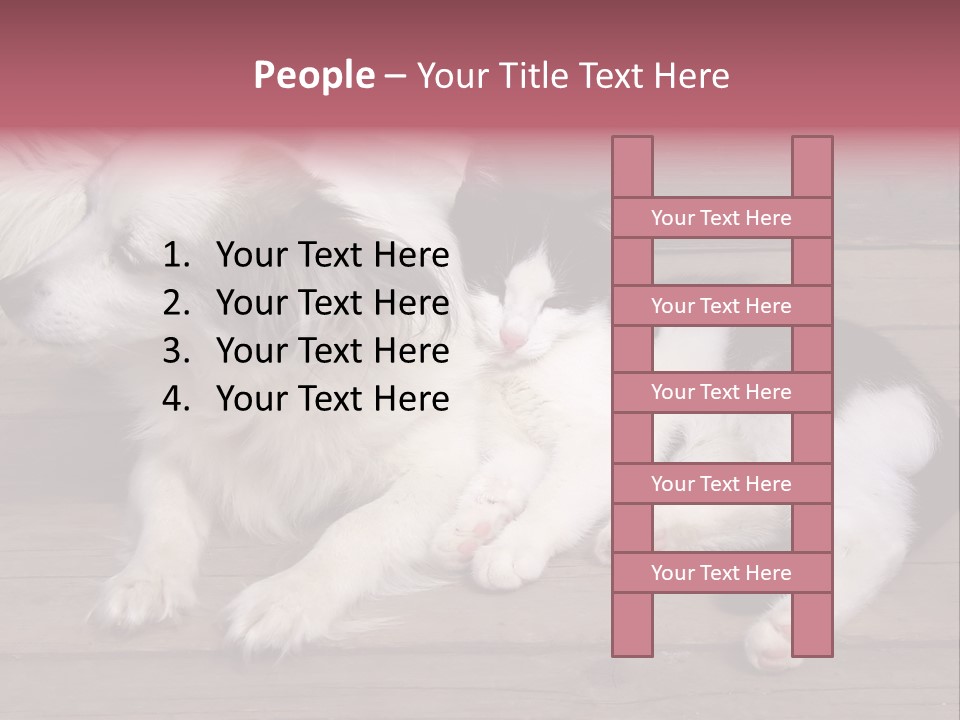 Couple Sweet Small PowerPoint Template