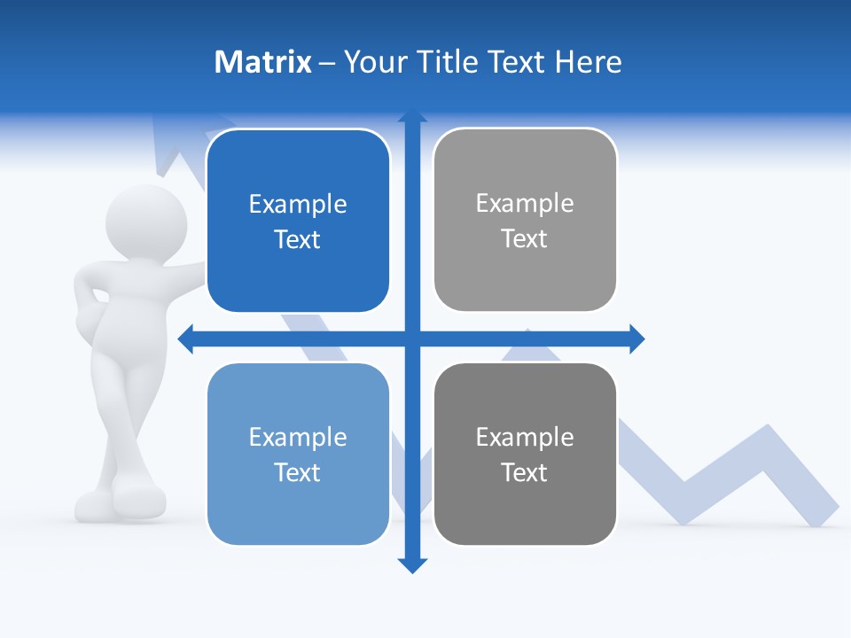 Chart Character Diagram PowerPoint Template