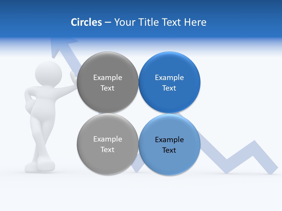 Chart Character Diagram PowerPoint Template