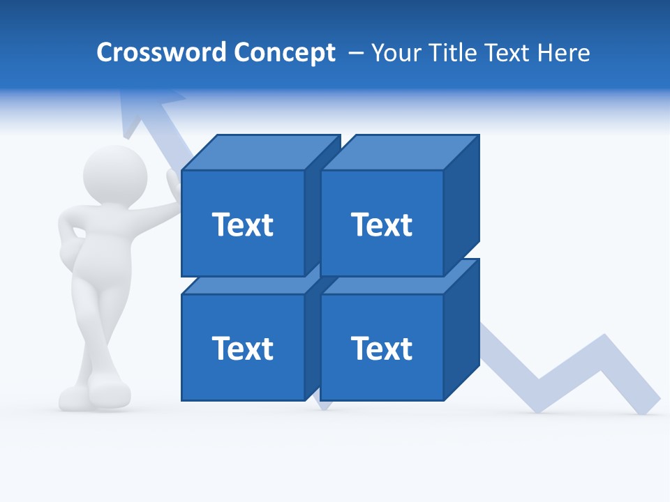 Chart Character Diagram PowerPoint Template