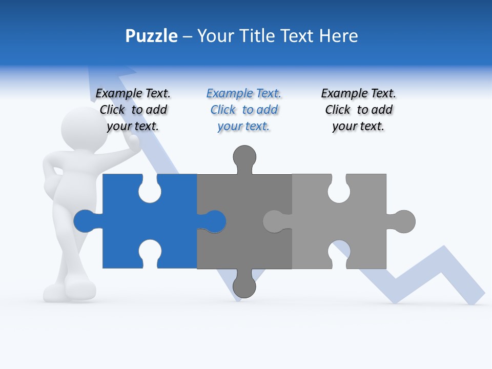 Chart Character Diagram PowerPoint Template