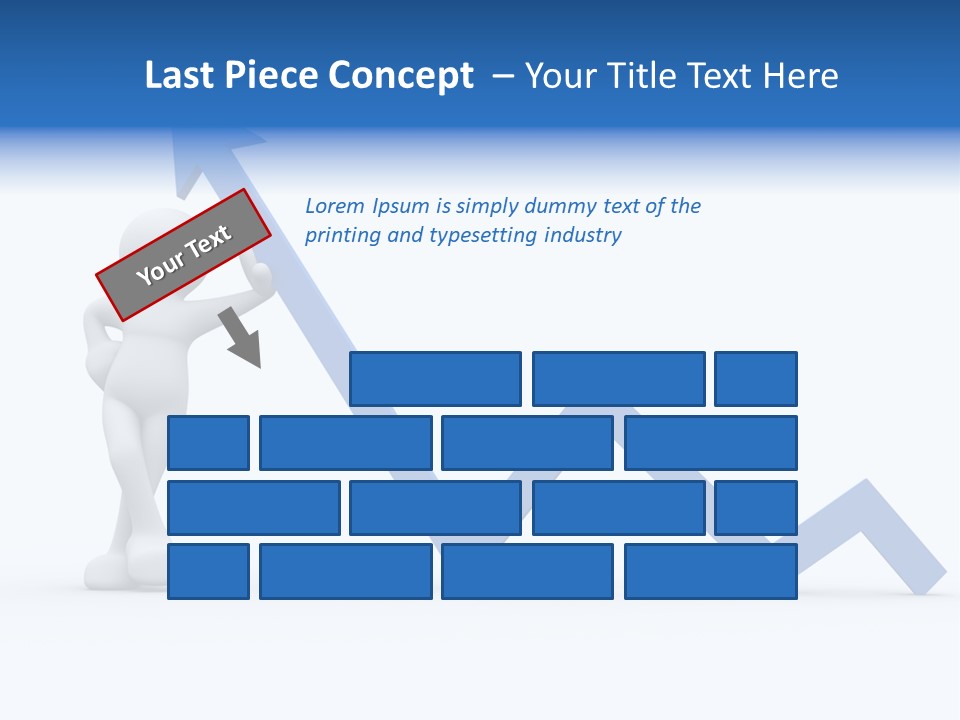 Chart Character Diagram PowerPoint Template