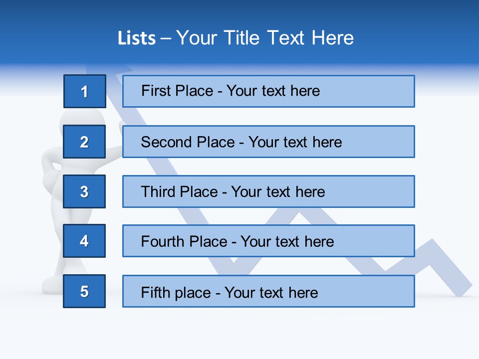 Chart Character Diagram PowerPoint Template