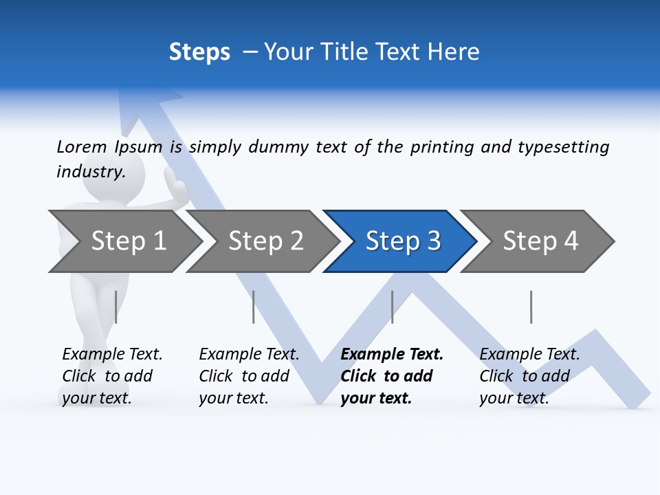Chart Character Diagram PowerPoint Template