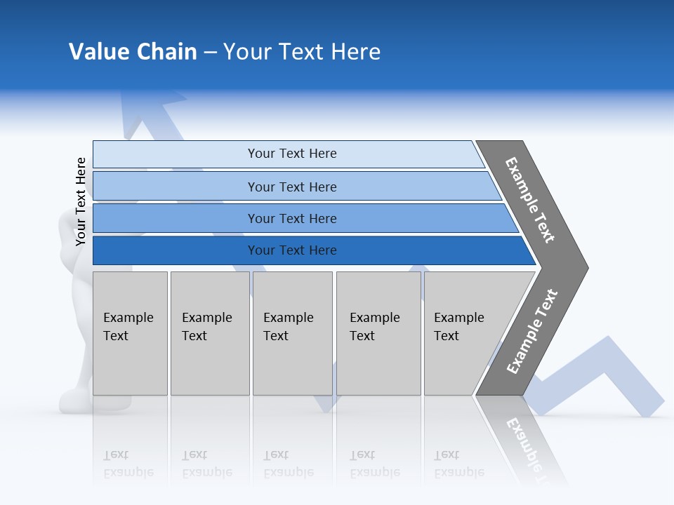 Chart Character Diagram PowerPoint Template