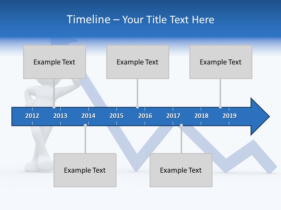 Chart Character Diagram PowerPoint Template