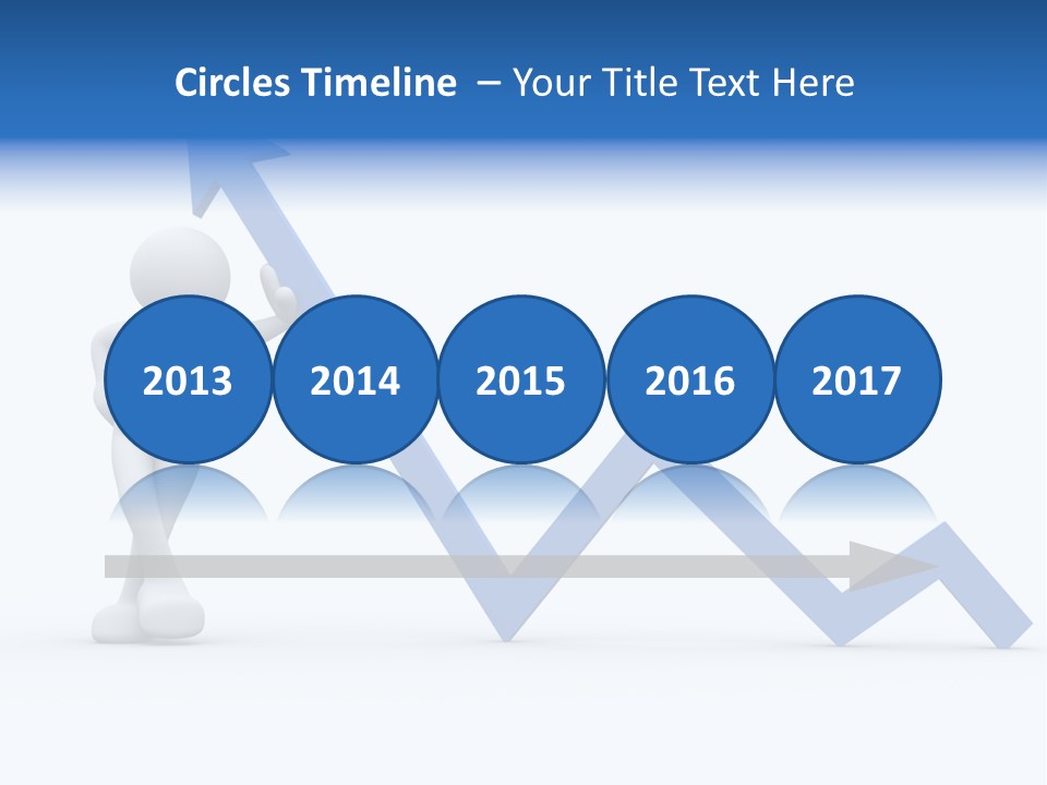 Chart Character Diagram PowerPoint Template