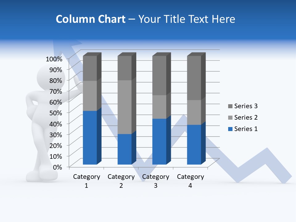 Chart Character Diagram PowerPoint Template