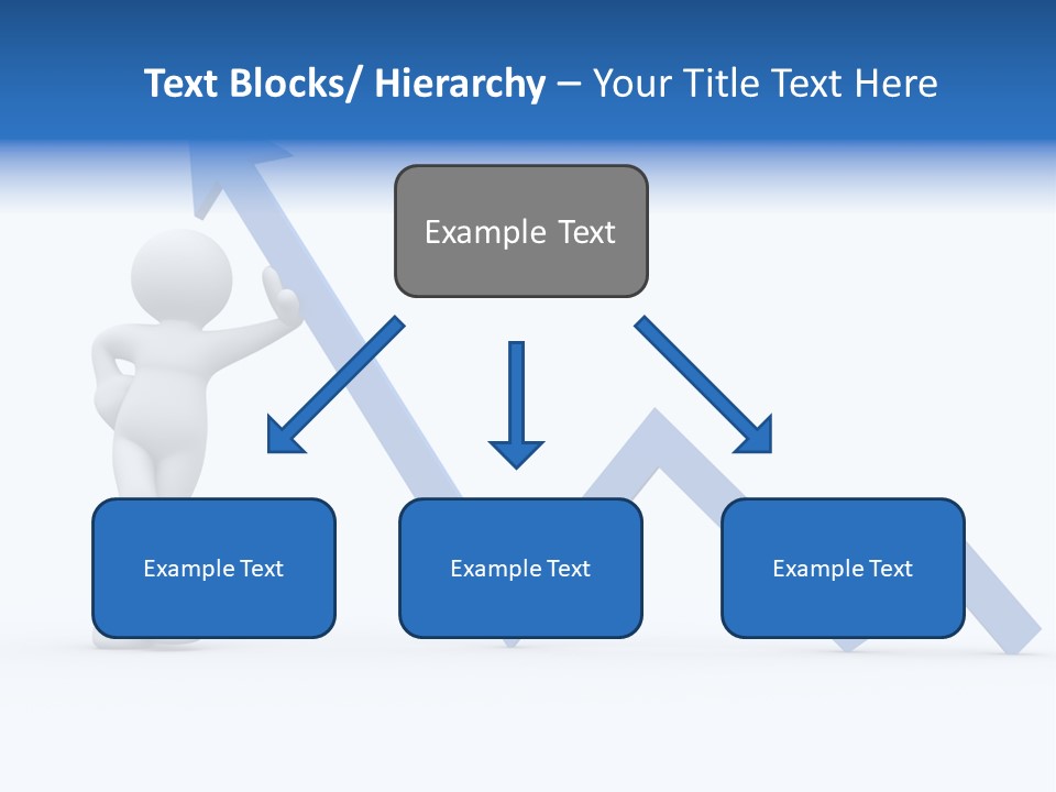 Chart Character Diagram PowerPoint Template