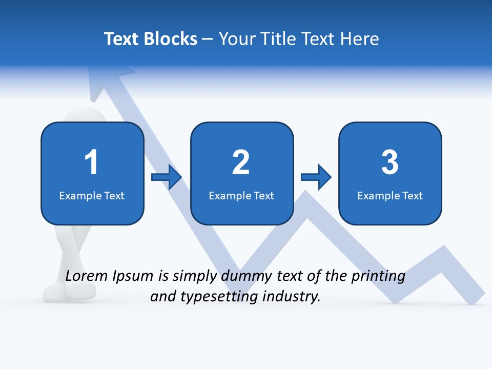 Chart Character Diagram PowerPoint Template