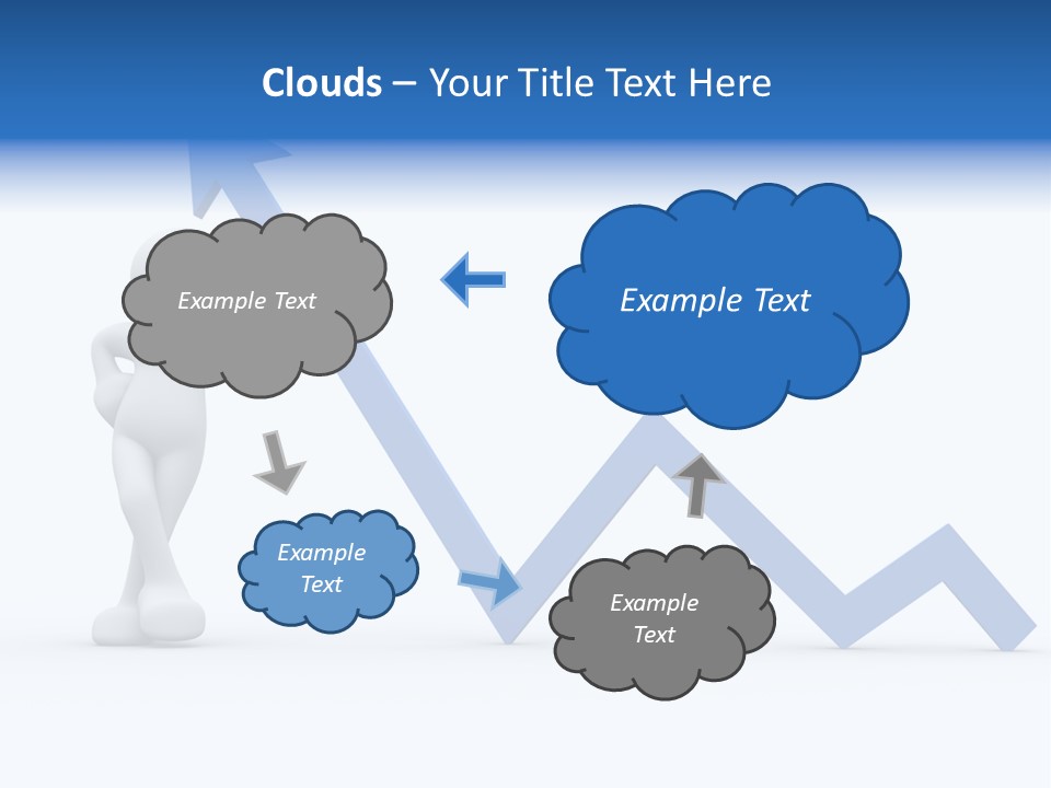 Chart Character Diagram PowerPoint Template