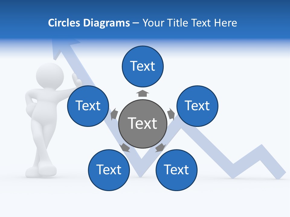 Chart Character Diagram PowerPoint Template