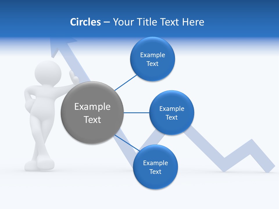 Chart Character Diagram PowerPoint Template