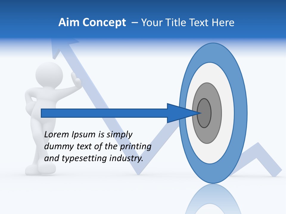 Chart Character Diagram PowerPoint Template