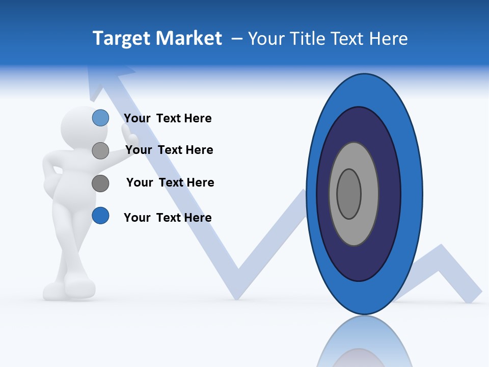 Chart Character Diagram PowerPoint Template
