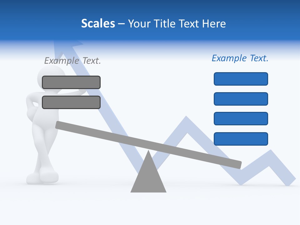 Chart Character Diagram PowerPoint Template