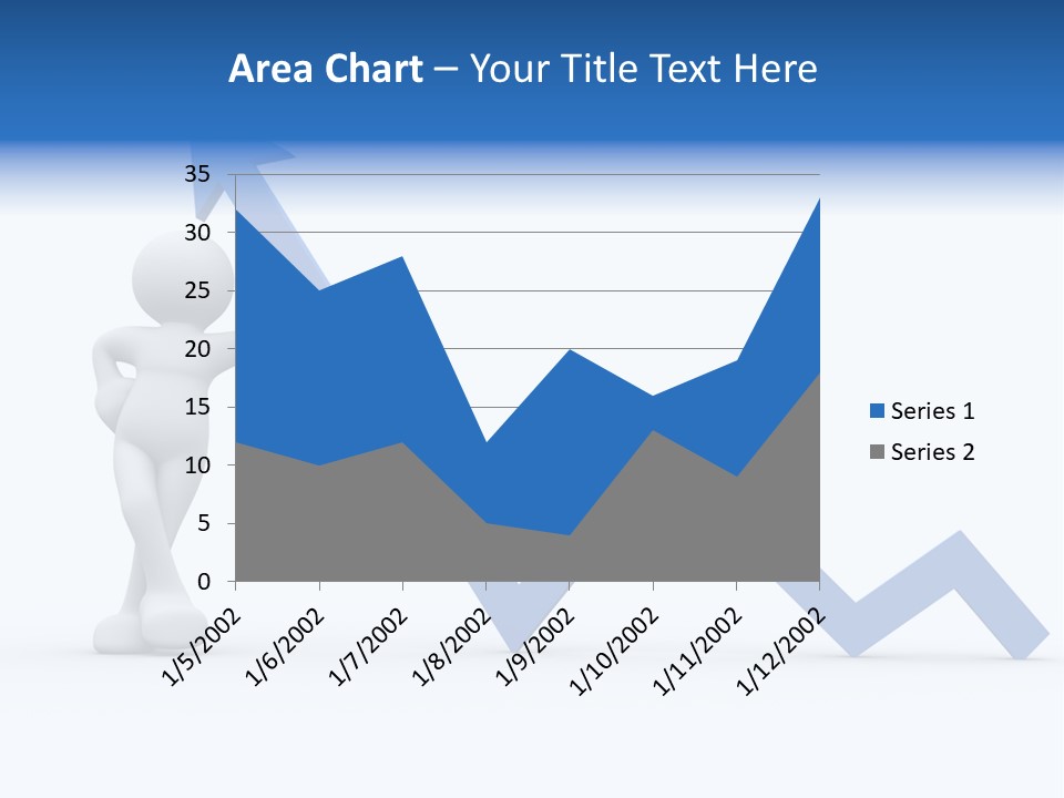 Chart Character Diagram PowerPoint Template