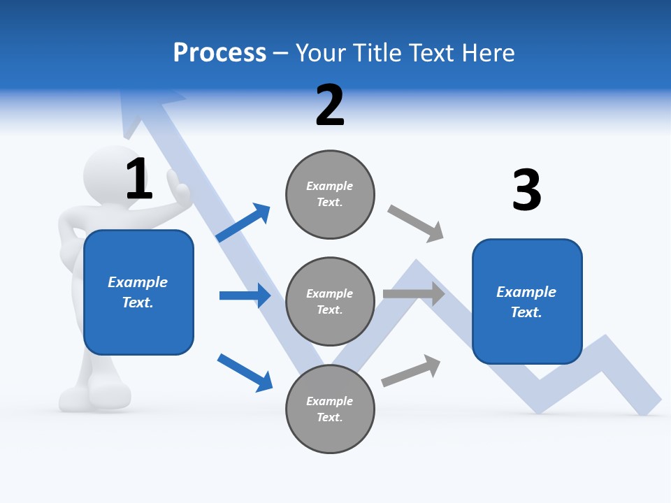 Chart Character Diagram PowerPoint Template