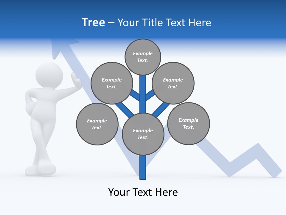 Chart Character Diagram PowerPoint Template