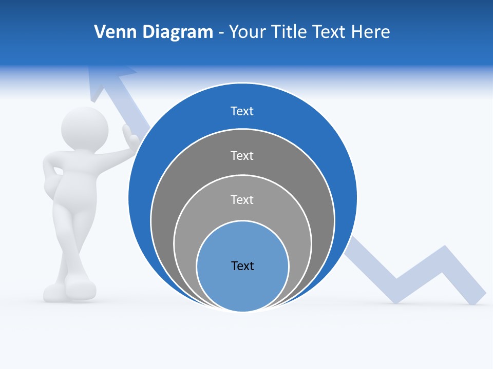 Chart Character Diagram PowerPoint Template