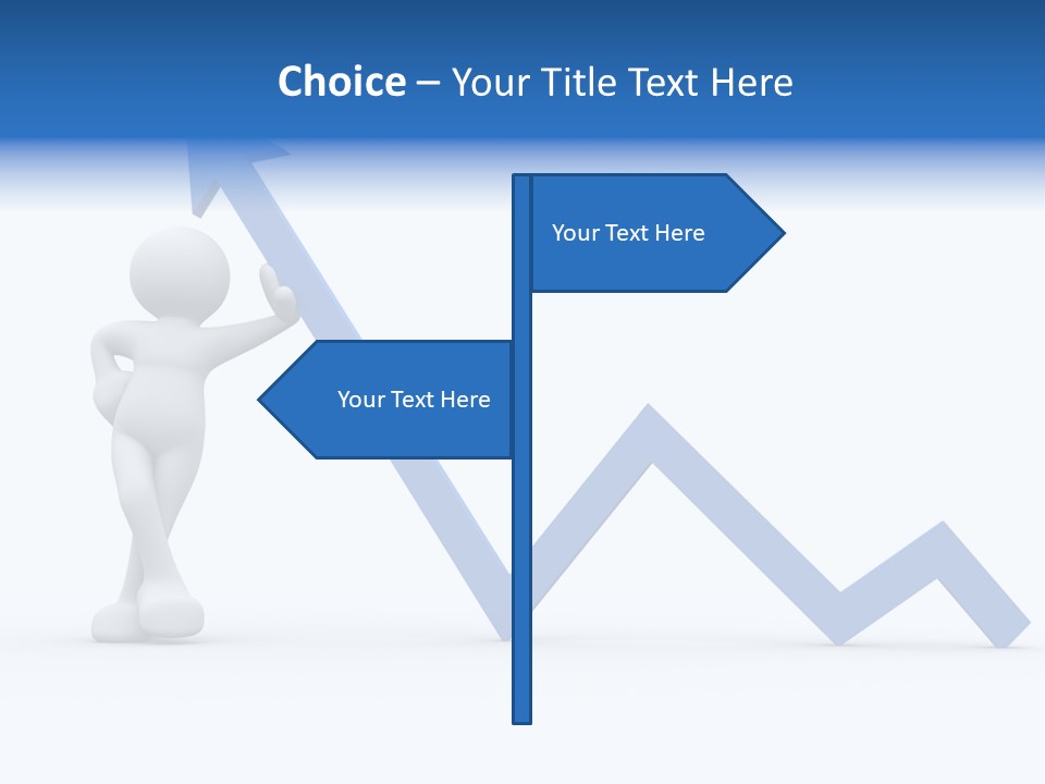 Chart Character Diagram PowerPoint Template