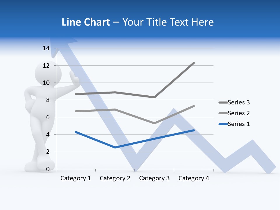 Chart Character Diagram PowerPoint Template